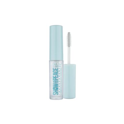 ماسكارا شفافة للرموش والحواجب للتثبيت والمظهر الطبيعي