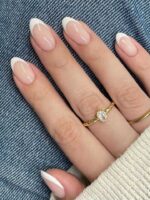 أظافر صناعية مع اللصق + مبرد