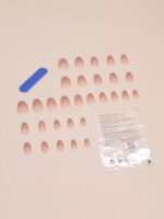 ⁦أظافر صناعية مع اللصق + مبرد⁩ - الصورة ⁦2⁩