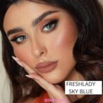 ⁦عدسات فريش ليدي – sky blue⁩ - الصورة ⁦2⁩