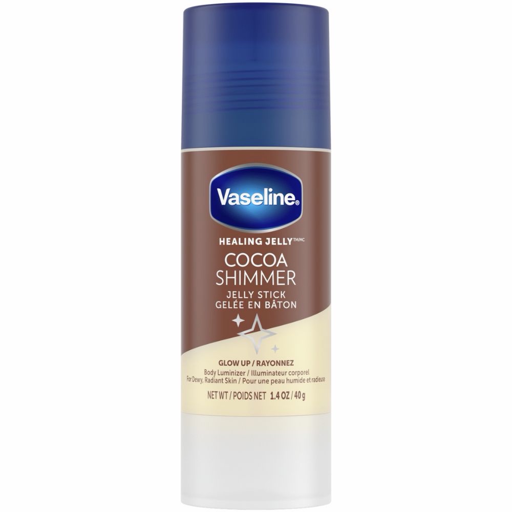 1000×1000-1 جيلي ستك مرطب الكاكاو اللامع فازلين 40غ - الصورة 1