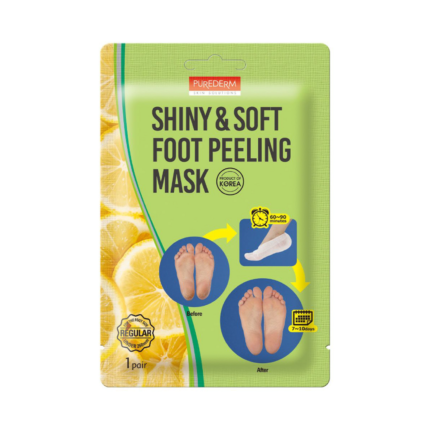 بيوردرم قناع تقشير للقدم لامع وناعم 1قطعة