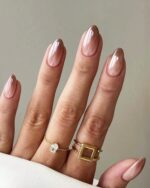 أظافر صناعية مع اللصق + مبرد