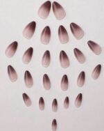 ⁦أظافر صناعية مع اللصق + مبرد⁩ - الصورة ⁦4⁩