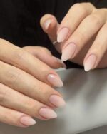 أظافر صناعية مع اللصق + مبرد