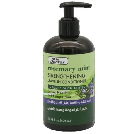شامبو تقوية الشعر بالروزماري والنعناع من سكين دكتور