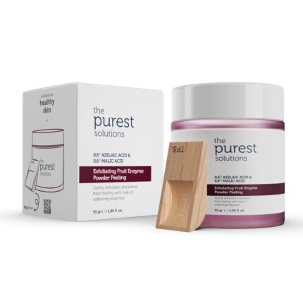 The Purest Solutions Exfoliating Fruit Enzyme Powder Peeling - 55g | ذا بيورست مقشر أحماض الفواكه - 55 غرام