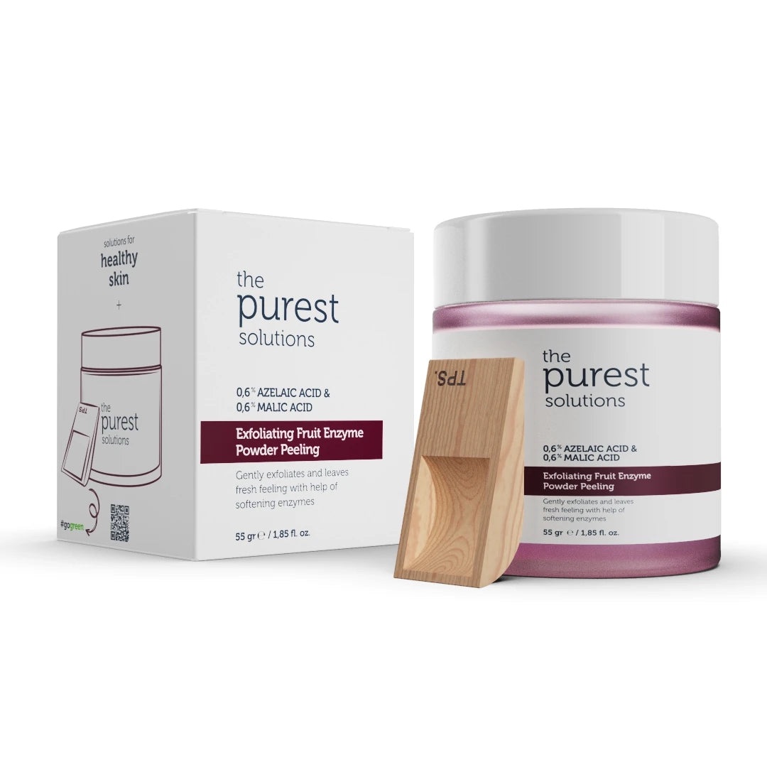 img_0274 The Purest Solutions Exfoliating Fruit Enzyme Powder Peeling - 55g | ذا بيورست مقشر أحماض الفواكه - 55 غرام - الصورة 1