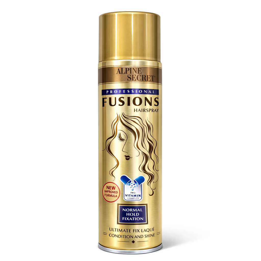 img_0312 بخاخ الشعر ألباين سيكريتس فيوجن مثبت الشعر سوبريم هولد - الصورة 1