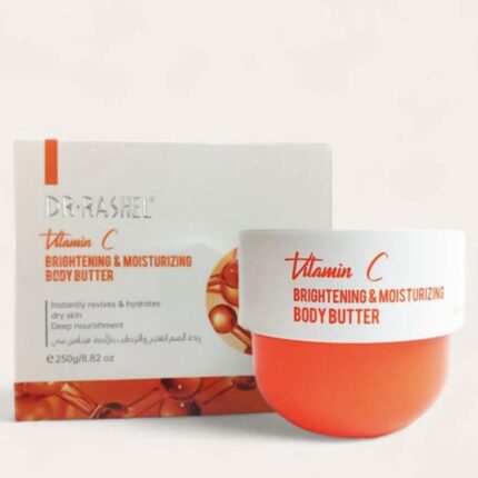 زبدة الجسم لتفتيح و ترطيب الجسم بخلاصة فيتامين c