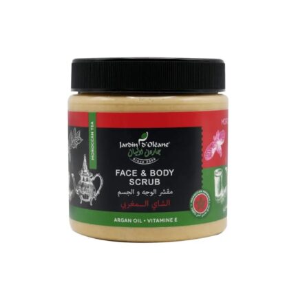 جاردن اوليان | مقشر للوجه والجسم بـ الشاي المغربي ، 500 مل